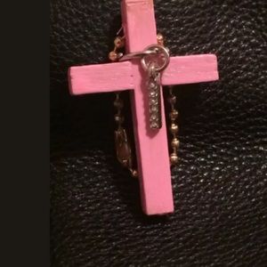 Cross keychain